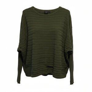 Cyrus Olive Knit Top